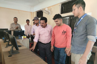 गोरखाको गण्डकी गाउँपालिकाद्वारा एसईई दिएका विद्यार्थीहरुलाई कम्प्युटर तालिम सुरु
