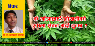 के गाँजालाई ओखतीको रुपमा सेवन गर्दा हुन्छ ?