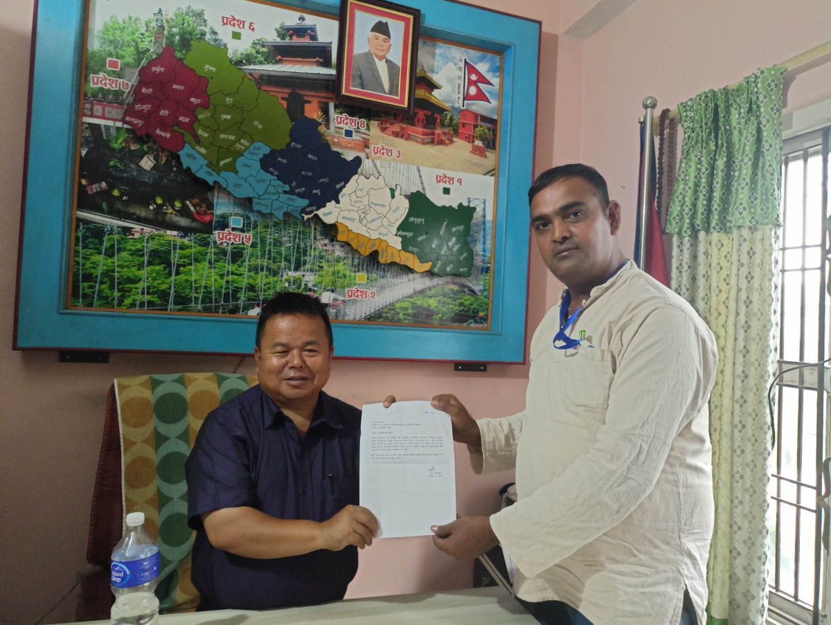 भुमिहिन तथा अव्यवस्थित वसोबासी व्यवस्थापन सहजिकरण समिति देवघाटका सदस्य अर्जुन अधिकारीले राजिनामा दिए 
