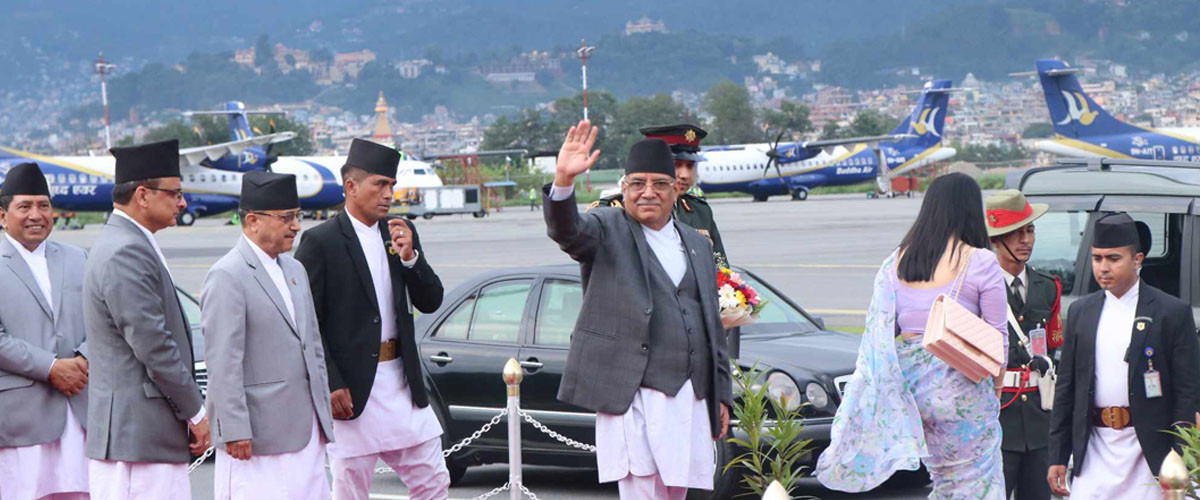 प्रधानमन्त्री इटाली प्रस्थान
