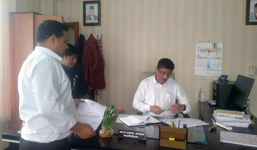 बाढिले क्षति पुर्‍याएको पु्ल मर्मत गर्न गण्डकी गाउँपालिका अध्यक्ष तिमिल्सिनाको विभागलाई ध्यानाकर्षण