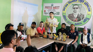 भोली असोज ४ देखि मझिमटारमा सुरु हुने अञ्जन स्मृति कपको उद्घाटन मुख्यमन्त्री जम्कट्टेलले गर्ने