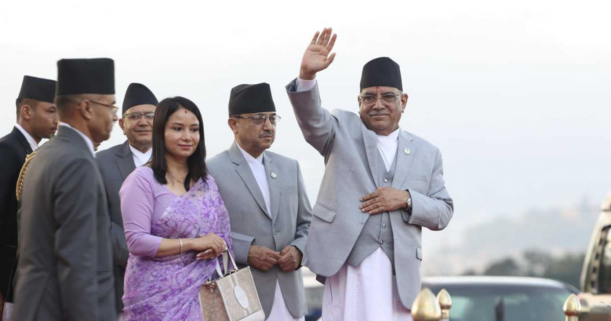 प्रधानमन्त्री प्रचण्डको चीन भ्रमण आजबाट, राष्ट्रपति सीसँग भेटवार्ता हुँदै