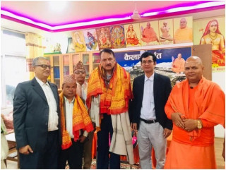 देवघाटधामको विकासमा सरकारले सहयोग गर्छ : अर्थमन्त्री डा  प्रकाशशरण महत