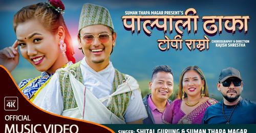 चितवनका लोकदोहोरी गायक शित्तल गुरुङको स्वरमा नयाँ गीत ‘पाल्पाली ढाका टोपी राम्रो...’ सार्वजनिक