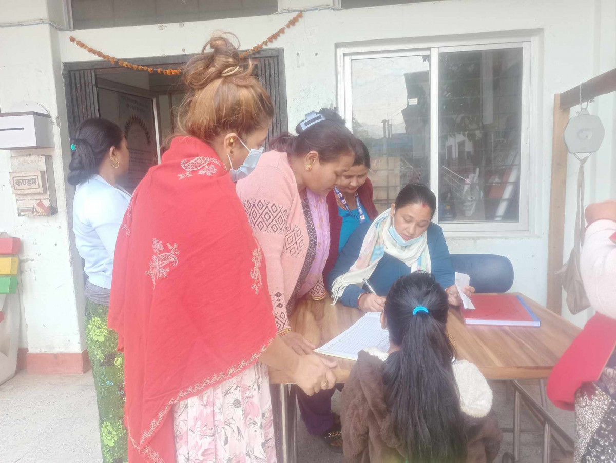 इच्छाकामना अस्पतालमा स्तन र पाठेघरको मुखको क्यान्सर सम्बन्धी स्वास्थय शिविर, १८० महिलाको निःशुल्क स्वास्थ्य परीक्षण