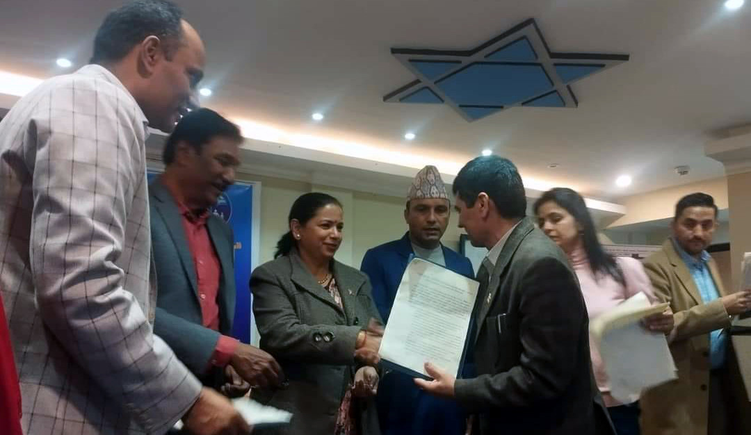 तनहुँको आँबुखैरेनी गाउँपालिका सामाजिक सुरक्षा कोषमा आबद्ध