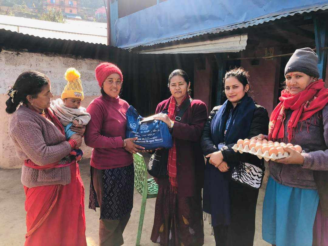 स्याङ्गजाको फेदिखोलामा उपाध्यासँग सुत्केरी पोषण कार्यक्रम शुभारम्भ