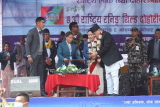 लोकगीत सम्पूर्ण नेपालीहरूको साझा संस्कृति र सम्पत्ति हो : प्रधानमन्त्री प्रचण्ड