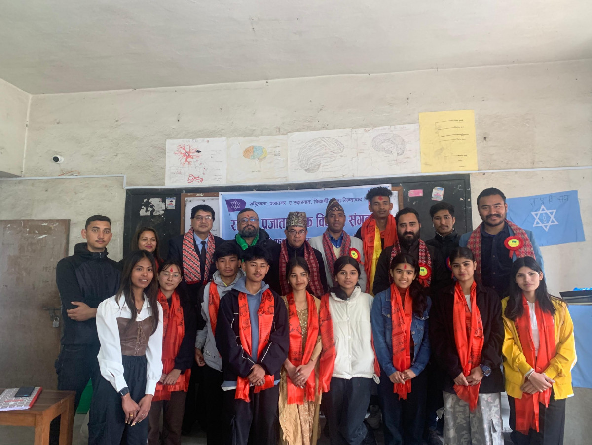 सरस्वती क्याम्पसको राष्ट्रिय प्रजातान्त्रिक विद्यार्थी संगठनको अध्यक्षमा अमिर