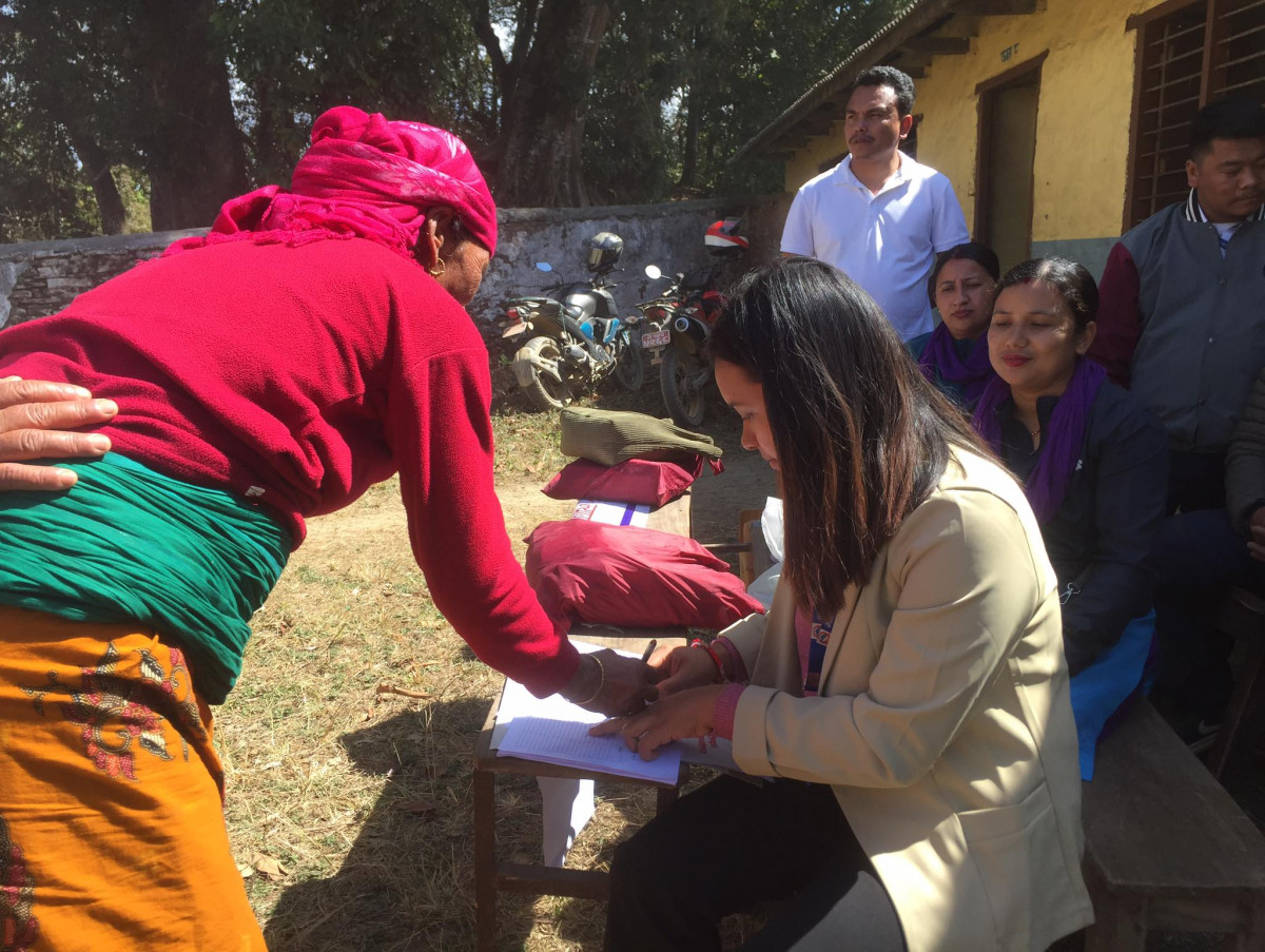 तनहुँको म्याग्देमा घुम्ति शिविर दोश्रो दिन स्वास्थ्य सेवाबाट ३५४ जना लाभान्वित 