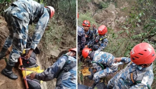 कास्कीमा भिरबाट लडेर गोरखा शहिद लखनका याम थापाको मृत्यु