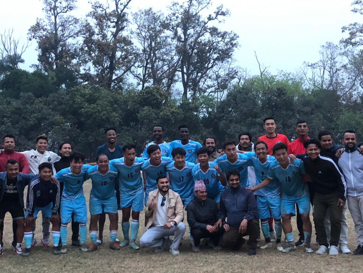 सेन्ट्रल कलेज भरतपुर च्याम्पियनसिप आँबुखैरेनी गाउँपालिका बन्यो उपबिजेता