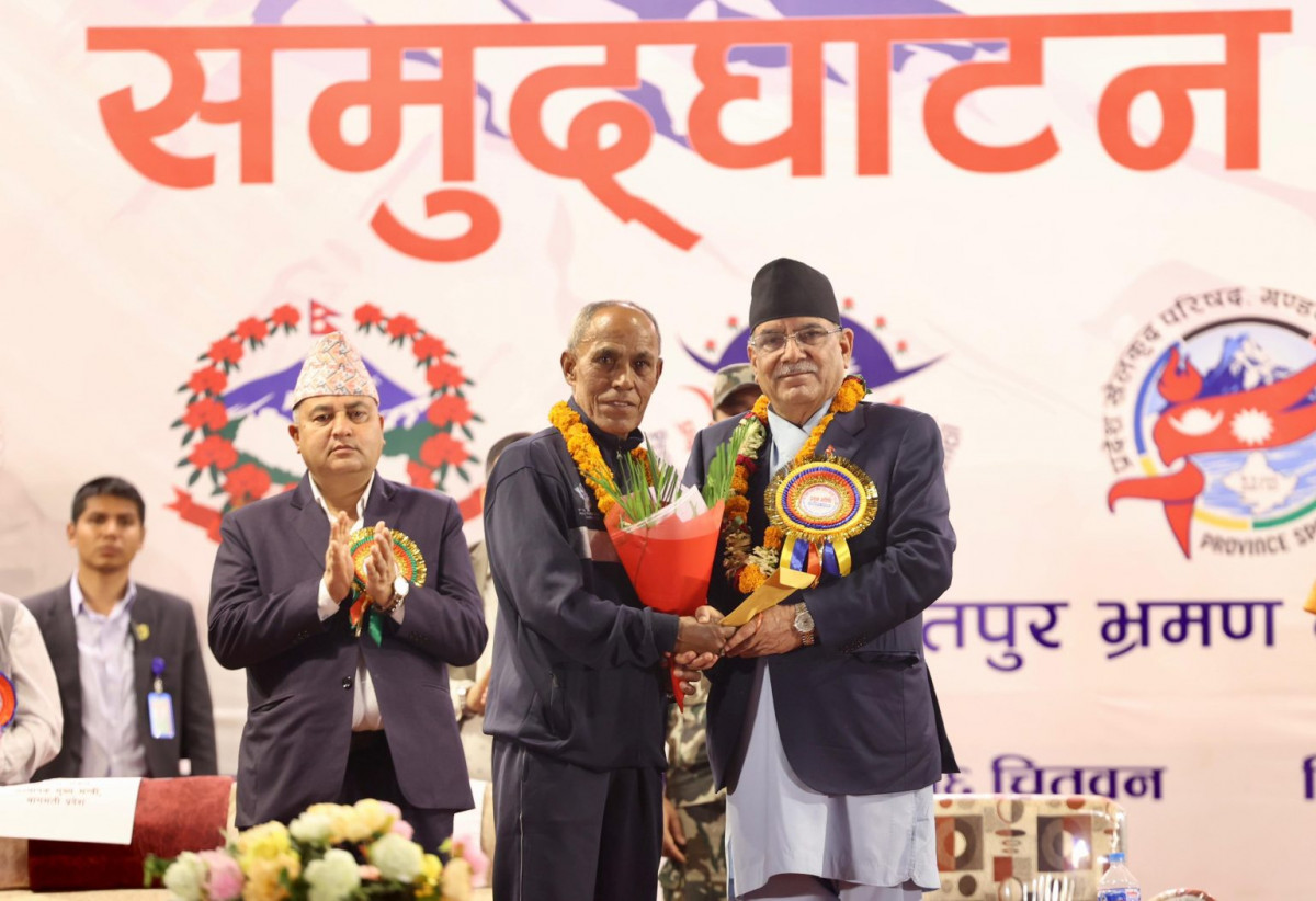 आगामी वर्षबाट गौतमबुद्ध अन्तर्राष्ट्रिय क्रिकेट रंगशाला निर्माण अघि बढ्छ : प्रधानमन्त्री प्रचण्ड
