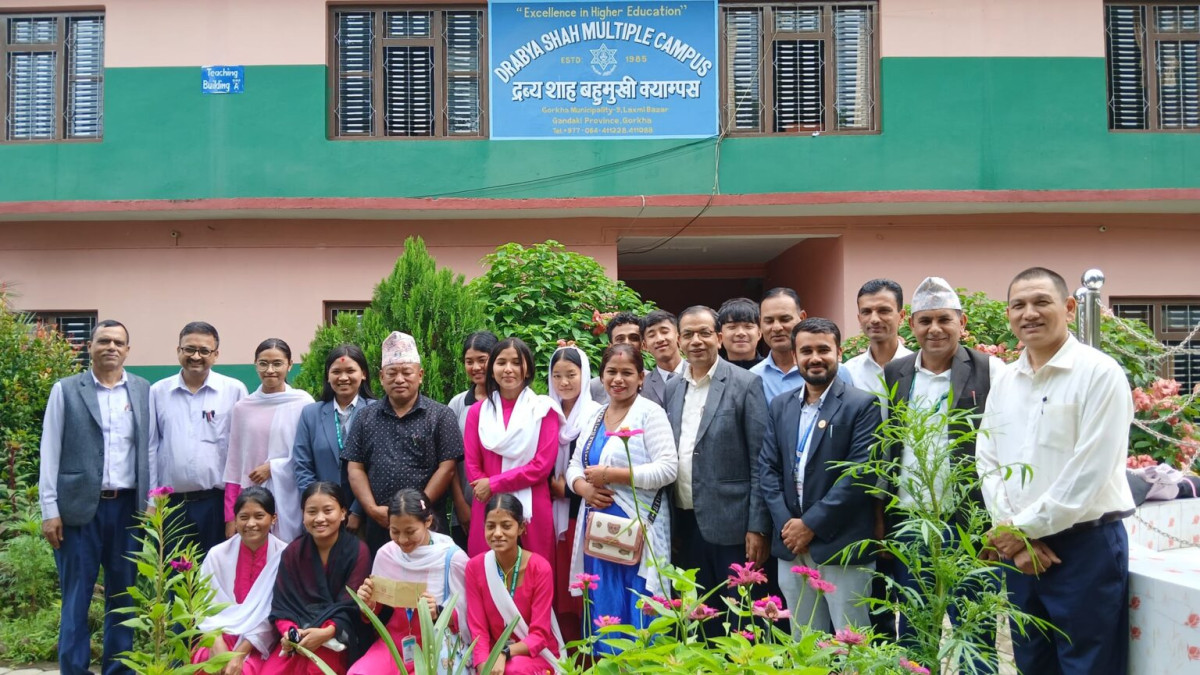 आसपासका क्याम्पस पढ्न गोरखाको शहिद लखन गाउँपालिकाको विद्यार्थीलाई प्रोत्साहन कार्यक्रम