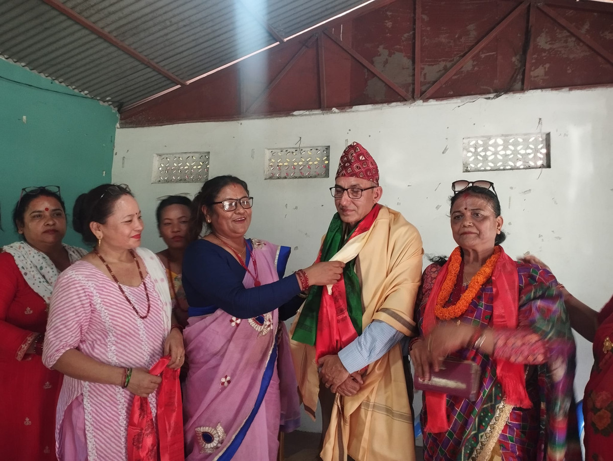 महिलाहरुलाई आत्मनिर्भर बनाउन आयआर्जनमा जोड्न सके समाज परिवर्तनमा सहज हुन्छ : वनमन्त्री कृष्ण सिलवाल