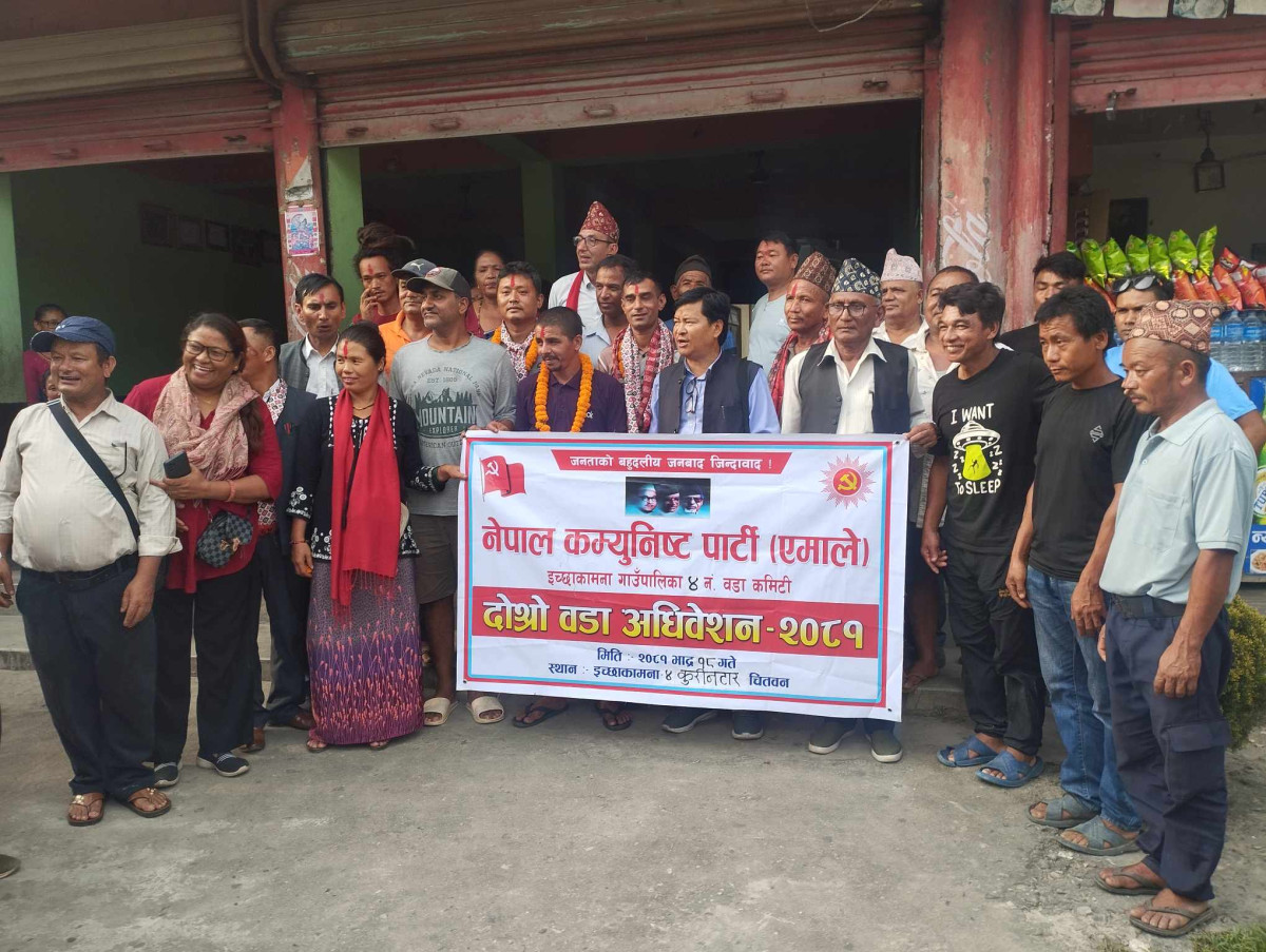 नेकपा एमाले इच्छाकामना ४ को अध्यक्षमा घनश्याम सिलवाल ‘भोला’ सर्वसम्मत
