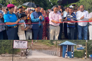 इच्छाकामनाको चुमखोलामा बेलिब्रिज निर्माण, गोरखाको शहिद लखन र गण्डकी गाउँपालिकावासीलाई आवतजावतमा सहज बन्दै