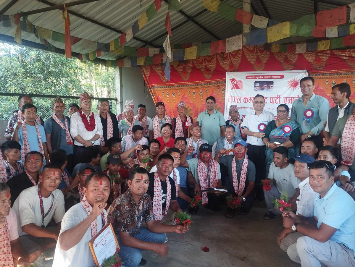 एमाले इच्छाकामना ७ को अध्यक्षमा सन्त बहादुर गुरुङ चयन, ४१ सदस्यीय वडाकमिटि गठन