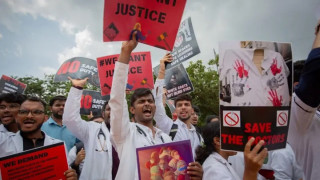 भारतमा बलात्कार र हत्याविरुद्ध डाक्टरहरूको आन्दोलन पुनः सुरु