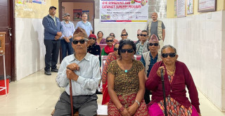 गोरखामा मोतियाविन्दु भएका बिरामीको निःशुल्क शल्यक्रिया