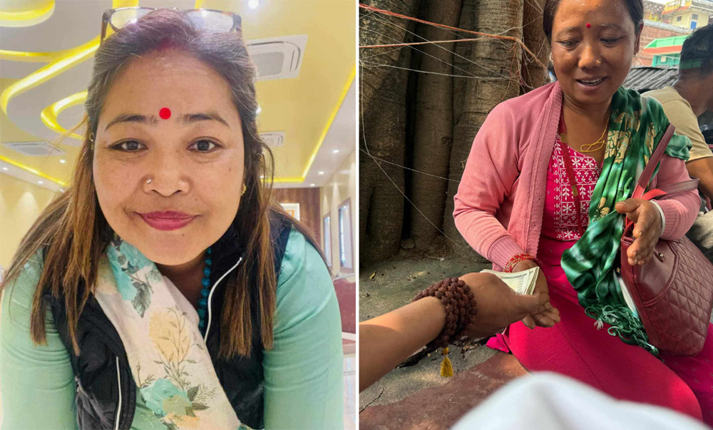 दाहाखानी नयाँगाउँका अशक्त परिवारलाई समाजसेवी पूर्णीमा गुरुङद्वारा दशैं मान्न १५ हजार सहयोग
