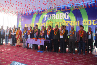 गोरखाको बुट्टार स्थित त्रिशुली किनारमा प्रथम गण्डकी महोत्सव सुरु, गण्डकीका सभामुख धितालद्वारा उद्घाटन