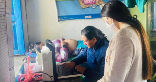 गोरखामा गर्भवतीलाई निःशुल्क भिडियो एक्सरे सेवा