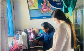 गोरखाको शहिद लखन गाउँपालिकाद्वारा टोलटोलमा पुगेर गर्भवतीलाई निःशुल्क भिडियो एक्सरे सेवा प्रदान