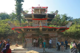 देवघाटको भर्जन कालिका मन्दिरमा विशेष पुजा सम्पन्न