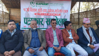 सौराहामा पौष ११ देखि चितवन हात्ती तया पर्यटन महोत्सव हुने