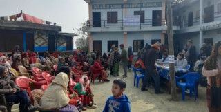 गाउँबस्तीमा पुगेर स्वास्थ्य सेवा दिदै तनहुँ सेवा अस्पताल
