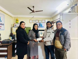 हिमालयन लाइफ इन्स्योरेन्स आँबुखैरेनी शाखाद्धारा मृत्यु दाबी भुक्तानी 