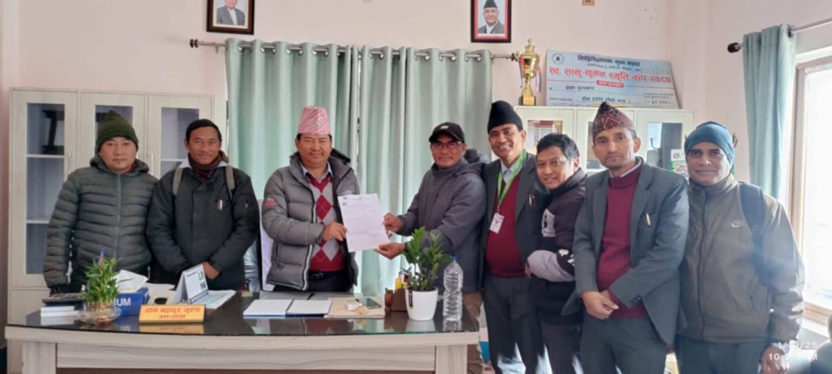 रानीखोला माविमा नियम विपरित शिक्षक नियुक्ती गरेको भन्दै बदर गर्न शिक्षक संघ इच्छाकामनाद्वारा गाउँपालिकालाई बुझायो ज्ञापन पत्र