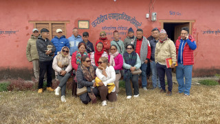 तमू प्ये ल्हु संघद्वारा देवघाटको कराँदीप सामुदायिक होमस्टेको अवलोकन,  संस्थागत विकासमा टेवा पुग्ने विश्वास