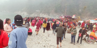 देवघाट महामहोत्सवमा भक्तजनको घुइँचो
