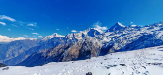 हिउँ परेपछि खोप्रालेकको मनमोहक दृश्य (फोटो फिचर)