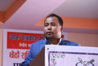थारु पत्रकार संघको अध्यक्षमा चितवनका पत्रकार सन्तकुमार चौधरी चयन