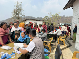 चण्डिभञ्ज्याङ्ग स्वास्थ्य चौकीमा निःशुल्क स्वास्थ्य शिविर सम्पन्न