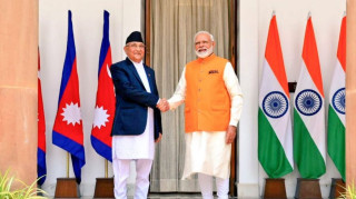 प्रधानमन्त्री ओली र भारतीय समकक्षी मोदीबीच थाइल्याण्डमा भेटवार्ता हुँदै