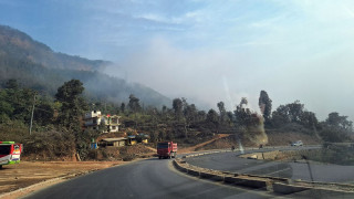 मुग्लिन पोखरा सडक विस्तारः पश्चिम खण्डमा ५३ प्रतिशत काम सकियो