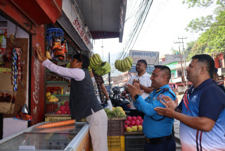 ई.प्र.का. आँबुखैरेनीद्धारा "घर–घरमा प्रहरी" अभियान संचालन