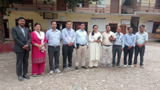 बागमती प्रदेश सरकारका सचिव श्रेष्ठको नेतृत्वमा शङ्खादेवी आवासीय विद्यालयको छात्रावास अनुगमन