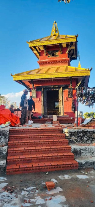 छिम्केश्वरी माई मन्दिरको पुनर्निर्माण कार्य तीब्र
