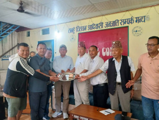 क्ल्हेप्री समूहबाट क्होइबो निर्माणको लागि ६७ हजार ४ सय ७५ रुपैयाँ आर्थिक सहयोग