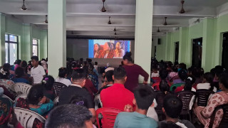 आँबुखैरेनीमा गुरुङ संस्कारमा आधारित चलचित्र 'टुहुरी' को भव्य प्रदर्शन