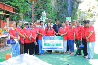 लायन्स क्लब आँबुखैरेनी अकलाको वृक्षरोपण कार्यक्रम सम्पन्न
