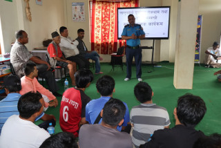 आँबुखैरेनीमा लागुपदार्थ रोकथाम तथा नियन्त्रण सम्बन्धी सचेतना कार्यक्रम सम्पन्न