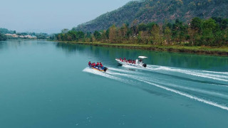 मोटरबोट सेवाबाट आँबुखैरेनीमा जल पर्यटनको विस्तार, रोजगारी र आम्दानीमा वृद्धि