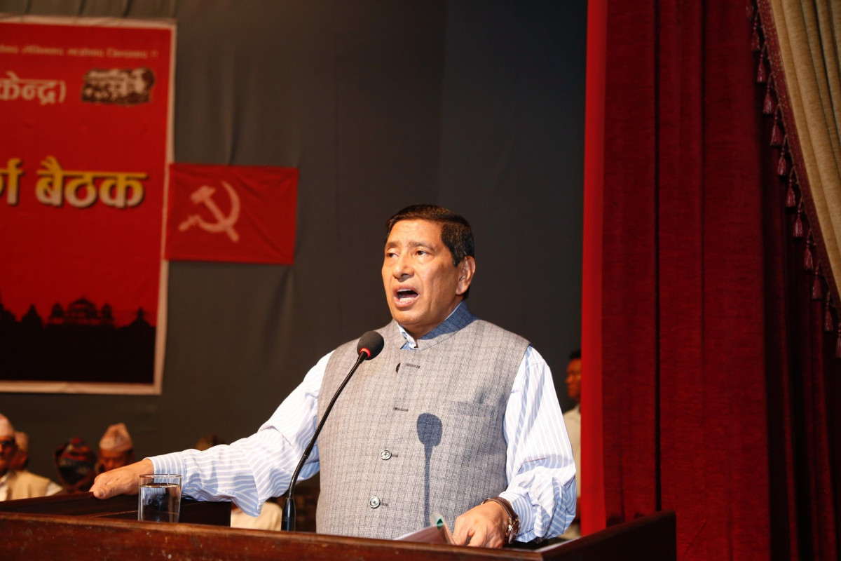 नारायाणकाजीले माओवादी बैठकमा अध्यक्ष माग्दा हलमा गुन्जियो हासोको फोहरा